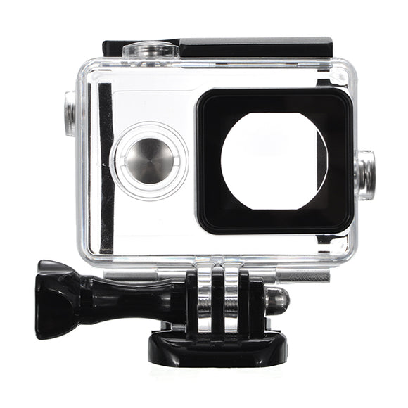 Waterproof Case Thicken for Xiaomi Yi Sports Camera need to work with LCD Display