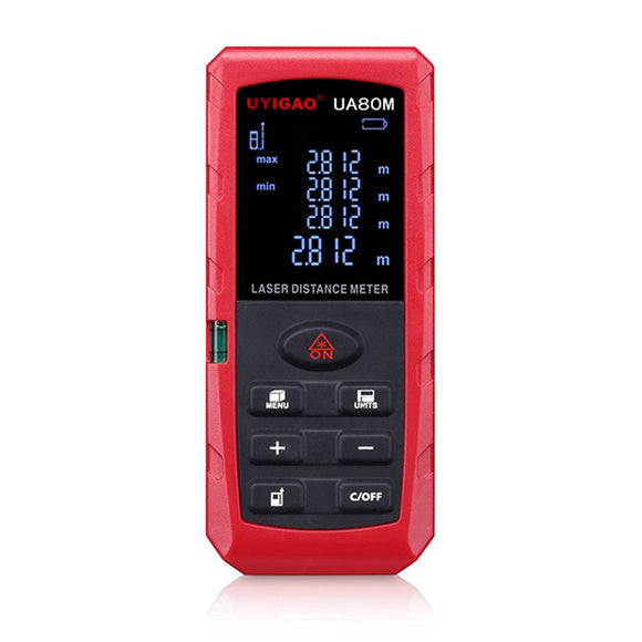 UYIGAO UA80M Laser Rangefinder Infrared Laser Ruler Laser Level Goniometer