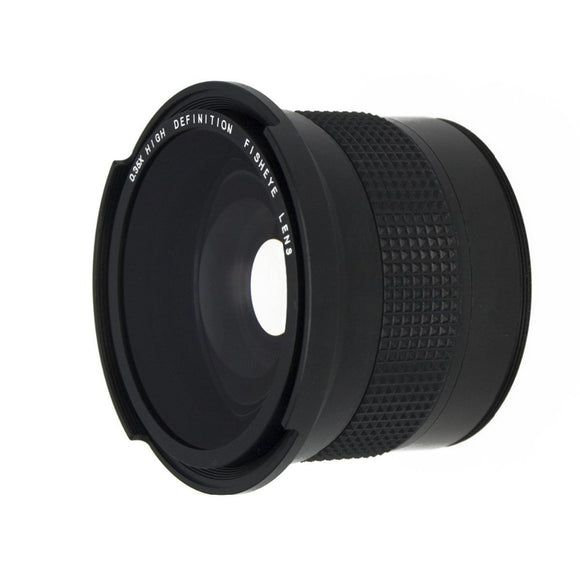 Lightdow Universal 52MM 0.35X Extension Fisheye Super Wide Angle Macro Lens for DSLR Camera