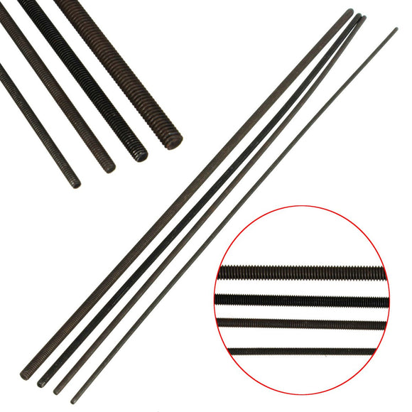 Grade 12.9 Carbon Steel Black Threaded Metal Rod M2/M2.5/M3/M4 Length 250MM