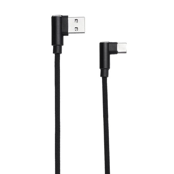 APPACS Double Right Angle Cable Type C to USB Tablet Cable -1M
