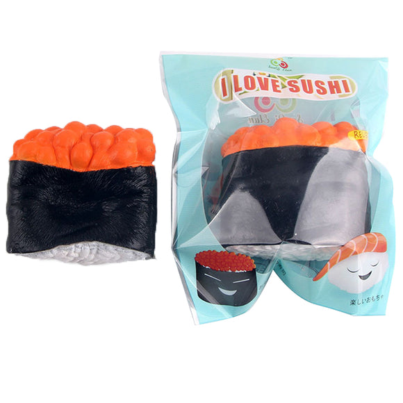 SanQi Elan Squishy Caviar Sushi Slow Rising Original Packaging Soft Collection Gift Decor Toy