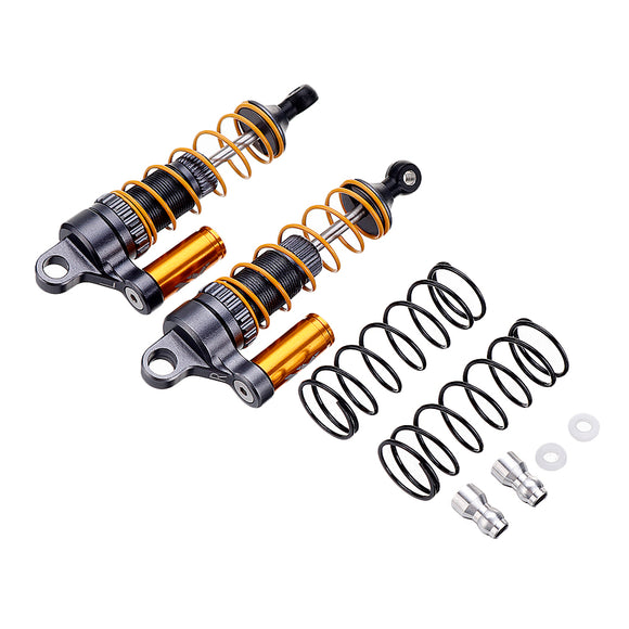 2PCS X-Rider Flamingo Upgraded Rear Oil Filled Shock Absorber for 1/8 RC Tricycle Spare Parts