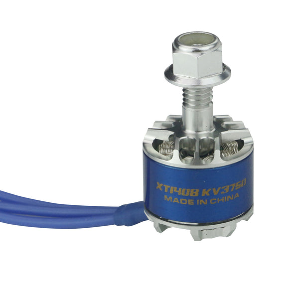 KINGKONG/LDARC XT1408 1708 3750KV 3-4S CW Thread Brushless Motor for RC Drone FPV Racing