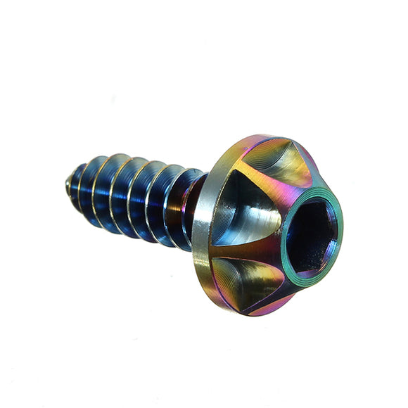 5mm 6mm Hexagon Screw Anti-corrosion Colorful Titanium Alloy