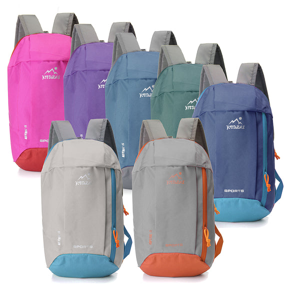 10L Oxford Waterproof Backpack Portable Ultra-light Hiking Trekking Camping Bag