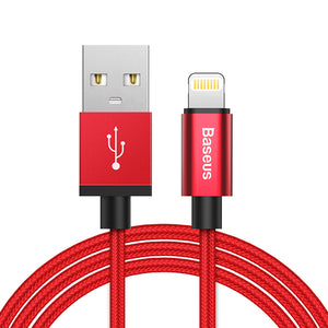 Baseus USB to Lightning 2.1A Data Charging Cable 1M with MFI Certified for iPhone X 8 7 Plus iPad