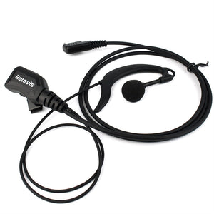 Retevis R-111 PTT Earpiece PU Wire Tensile For Kenwood Retevis H777 RT-5R BAOFENG UV-5R BF-888S TYT