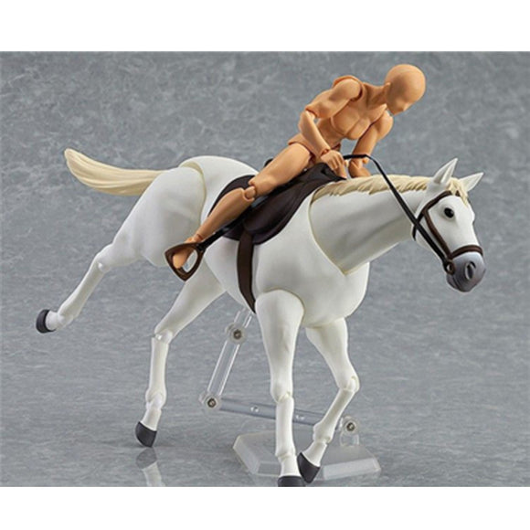Figma Action Figure Horse Model Toy Simulated Animal 11cm Gift Collection Decor