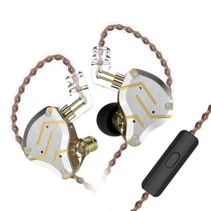 KZ ZS10 PRO 10 Earphone 4 Balanced Armature 1 Dynamic Drivers HiFi Bass Units Monitor Headphones
