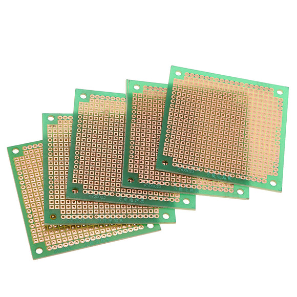 5pcs  60 * 60mm DIY Single-sided Green Oil PCB Universal Circuit Board