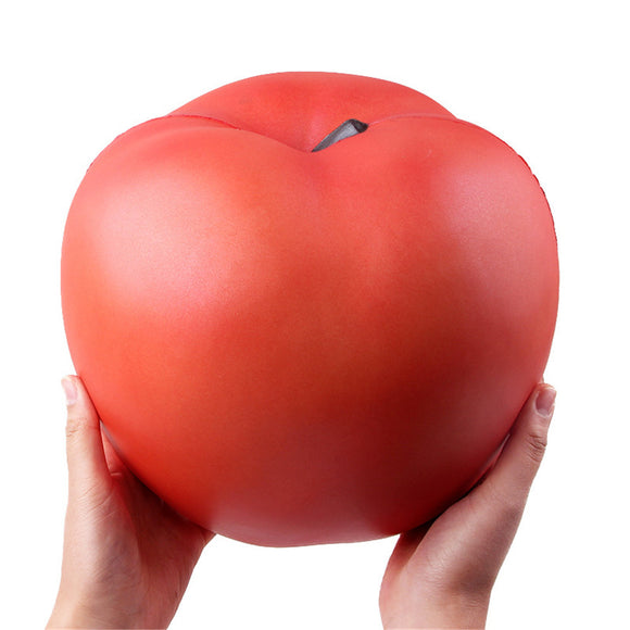 9.5 Huge Squishy Fruit Apple Super Slow Rising Stress Reliever Toy With Packing