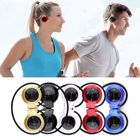 Bakeey 503 Sport Running Sweat-proof TF Card Ear Hook bluetooth Headphone Headset with Mic for Phone