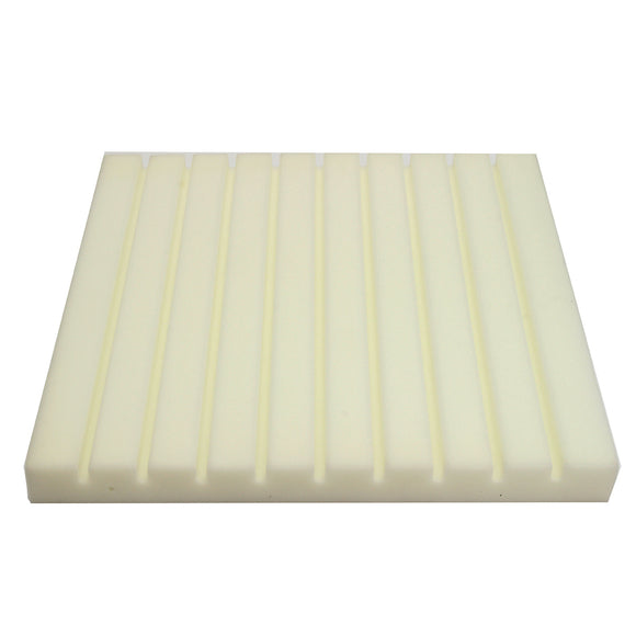 Acoustic Wedge Studio Soundproofing Foam Wall Tiles White 50x50x5cm