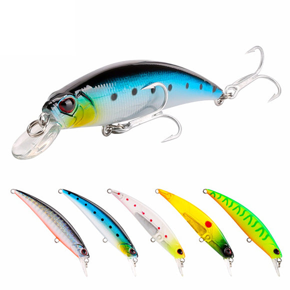 SesKnight SK040 5pcs/lot 9.5g 70mm Sinking Fishing Lure Minnow Fishing Hard Baits VMC Hook Salt Water