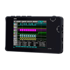 Mini LA104 Digital Logic Analyzer 4CH Oscilloscope SPI IIC UART Programmable 100MHz Sample Rate
