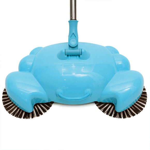 Lazy Spin Hand Push Sweeper Broom Floor Sweeper Cleaning Mop Without Electricty
