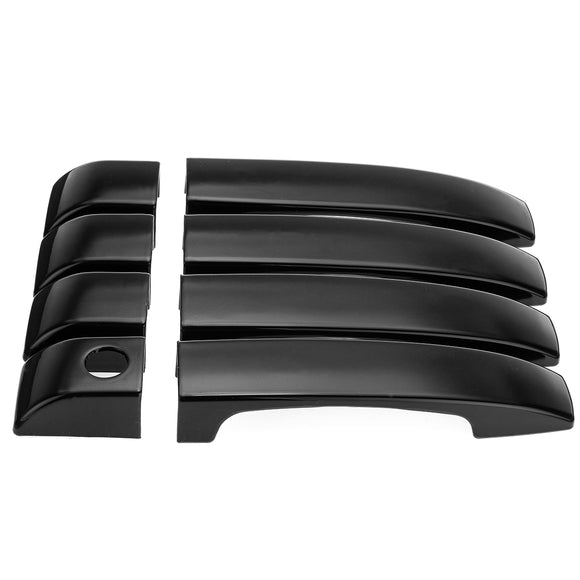 Gloss Black Car Door Handle Covers Trim For Land Rover Range Vogue L322 2002-2012