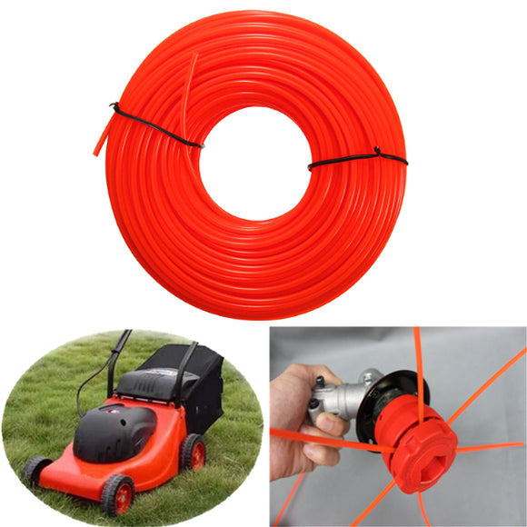 45m Flexible Nylon Trimmer Line Rope For Most Petrol Strimmers Machine