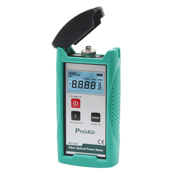 Pro'skit MT-7601-C High-precision Optical Power Meter Fiber Tester Optical Fiber Power Measurement Meter