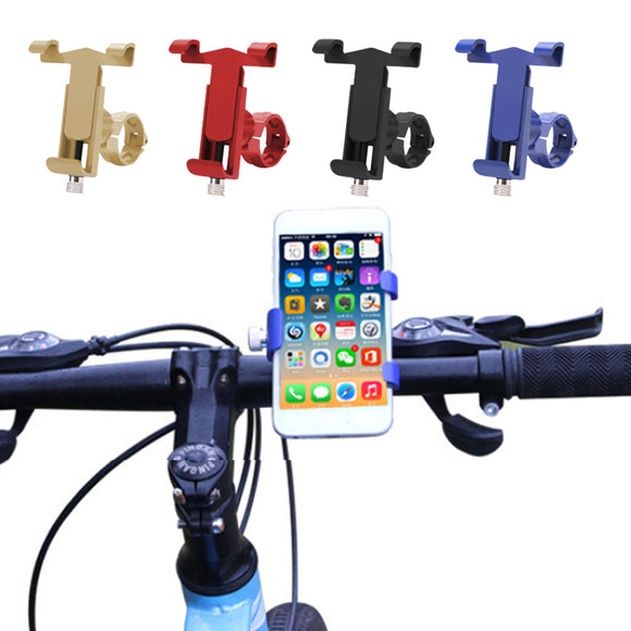 Aluminum Bicycle Handlebar Phone Holder Outdoor Cycling Bike Phone Stand