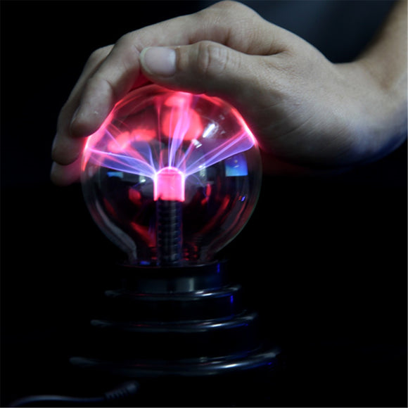 STEM USB Plasma Ball Sphere Lightning Light Magic Crystal Lamp Globe Laptop Decor Novelties Toys