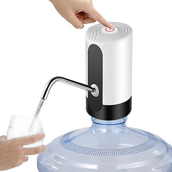 Automatic Portable Wireless Electric Drinking Water Bottle Pump Dispenser USB Charging