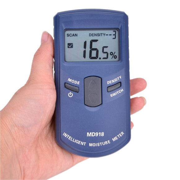 MD918 Inductive Wood Timber Moisture Meter Tester Range 4%~80% High Frequency Electromagnetic Wave I