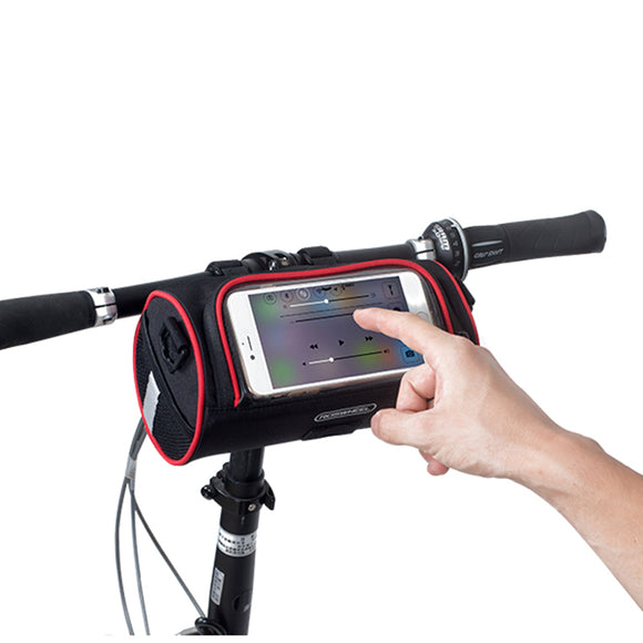 ROSWHEEL Multifunction Folding Bike 6.0in Touchscreen Bicycle Phone Bag Large Capacity Bicycle Outdo