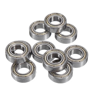 100Pcs 16mmx8mmx5mm Steel Shielded Deep Groove Ball Bearing 688ZZ