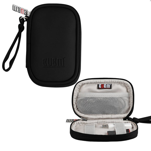 BUBM Mini Size Rectangle Shape Large Capacity Waterproof Earphone Digital Accessory Storage Bag