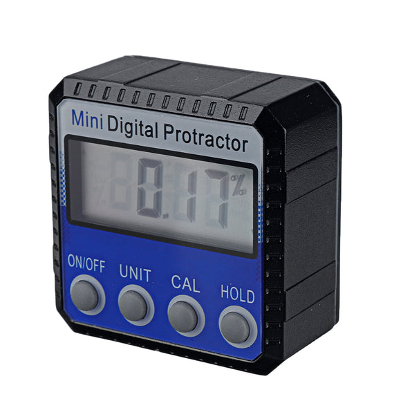 Digital Protractor Angle Finder 360 Inclinometer Spirit Level Ruler w/ Magnetic