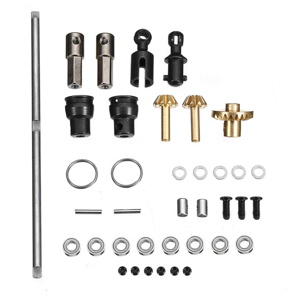 WPL 6WD Bridge Axle Metal Parts For 1/16 B16 RC Car