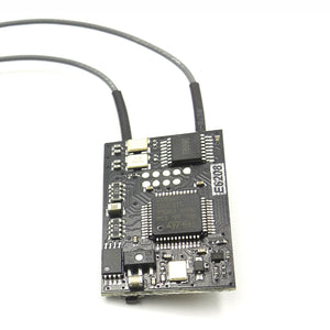 ElgaeRX E6208 8CH Mini Receiver w/ RSSI Compatible Futaba Fasst SBUS Radio 4.8-8.4V for RC Drone