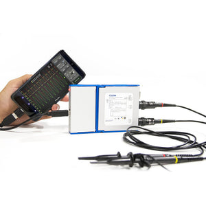 LOTO OSC482L Digital Portable Oscilloscope OSC482L PC USB 2.0 Virtual 2CH Bandwidth Oscilloscope with 4 Channels Logic Analyzer