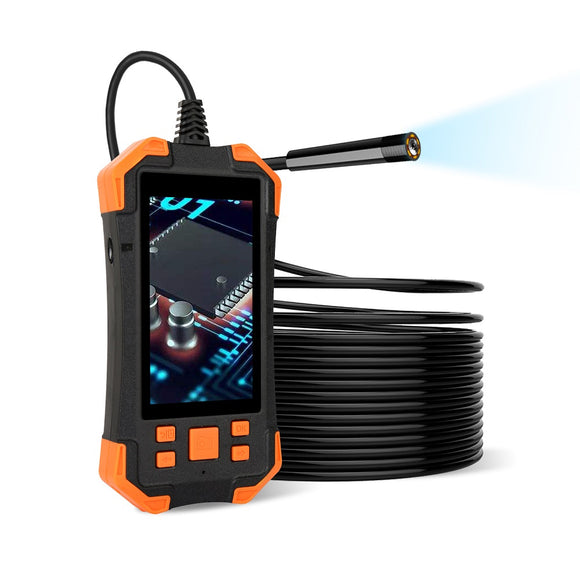 IP67 Waterproof Hard Wire 5.5mm Lens Borescope Camera 4.3 Inch IPS Industrial Ultra-Clear Pipeline with Screen Automotive Professional Industrial Borescope