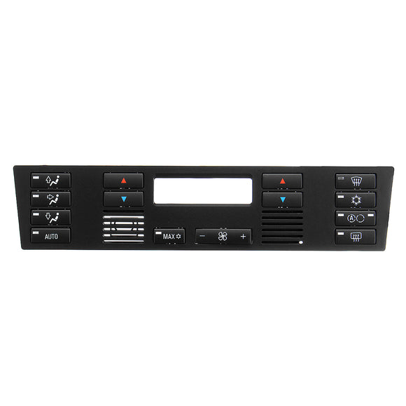 Car Front Air Conditioning Control Panel with Button Switch for BMW 5 SERIES E39 X5 E53