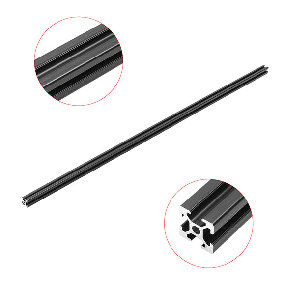 Machifit 900mm Length Black Anodized 2020 T-Slot Aluminum Profiles Extrusion Frame For CNC