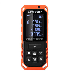 40M LD Rangefinders Digital Rechargeable Battery Auto Level Laser Distance Meter Measurement