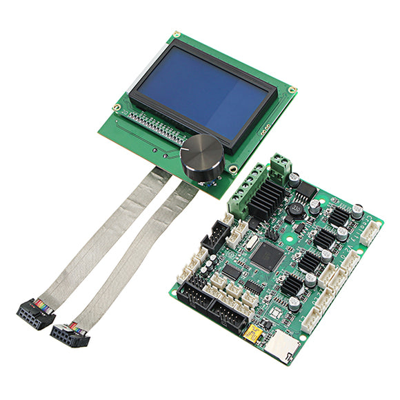 3D Printer Upgrade Mainboard Control Board+LCD Screen For Creality CR-10S/S4/S5