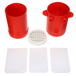 2 in1 Instant Jiffy Fries Maker Microwave Potato Slicer French Fries Maker Cutter