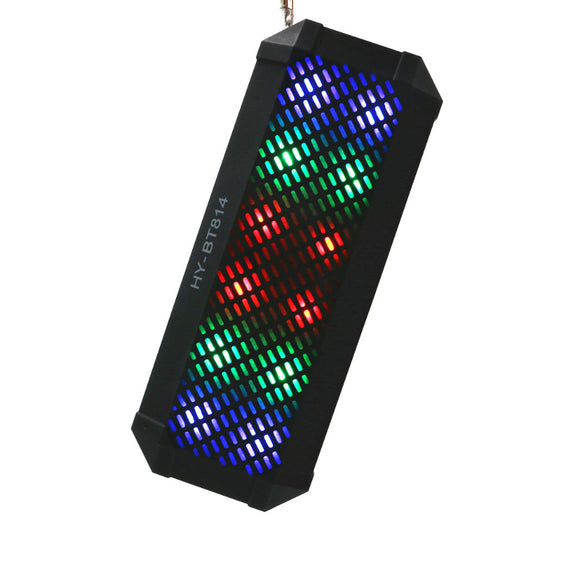 Mini Colorful LED Lights Bass Bluetooth Speaker Portable Wireless Multifunction Subwoofer Sound box