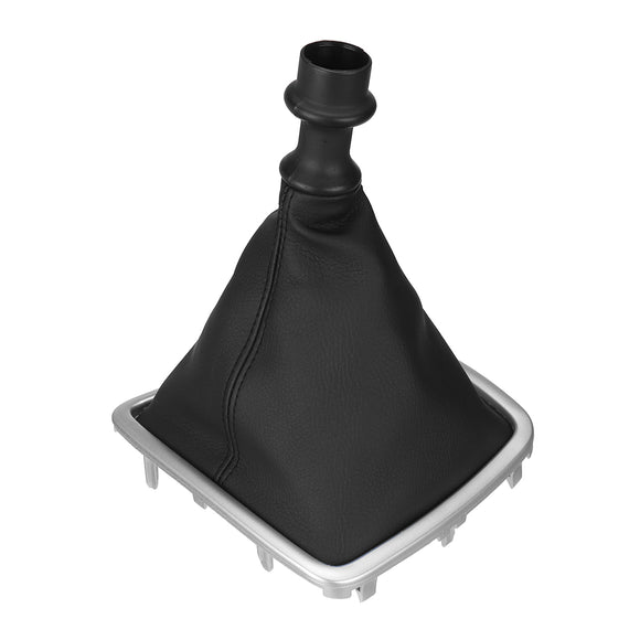Manual Gear Stick Shift Knob Gaiter Boot Cover PU Leather For Renault For Laguna 3 Mk3 2007-2014