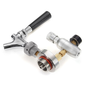 CO2 Injector Spears Tap Beer Faucet For 2L/3.6L/5L Mini Keg Beer Growler