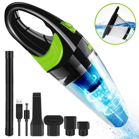 120W 12V 6500Pa 2700mAh Car Home Vacuum Cleaner