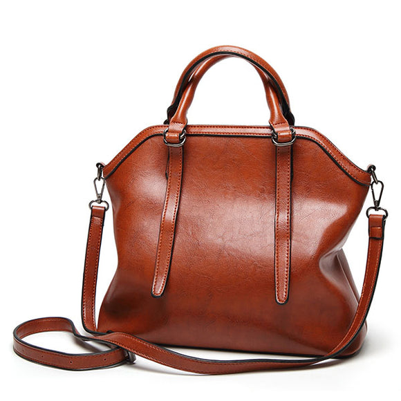 Women Zipper Tote Bag Shoulder Bags Handbag with Shoulder Strap