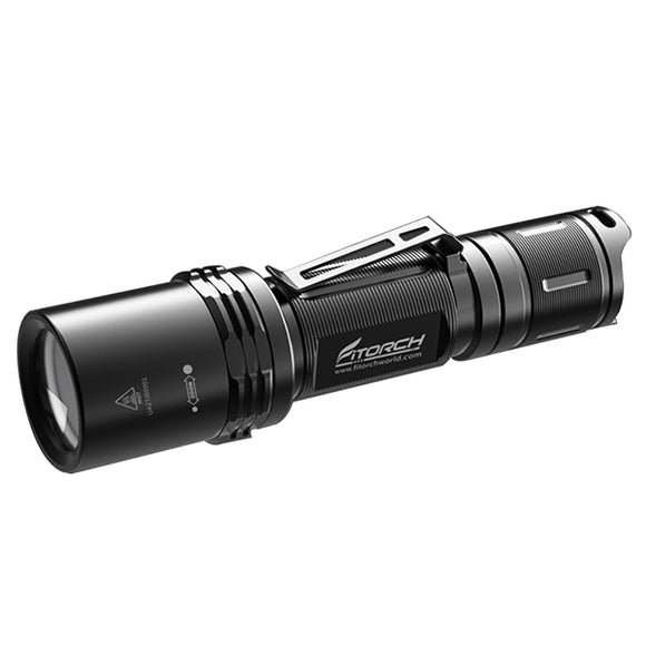 Fitorch P30Z XP-L2 750Lumens 5Modes Zoomable Tactical LED Flashlight