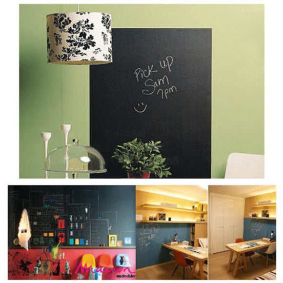 ChalkBoard Stickers Removable Vinyl Draw Decor Mural Decals Art Blackboard Wall Sticker