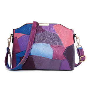 Female Patchwork Shell Crossbody Bags Shoulder Bags