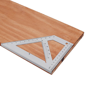 Woodworking 45/90 Degree Triangle Ruler Carpenter L Square Marking Ruler Angle Ruler